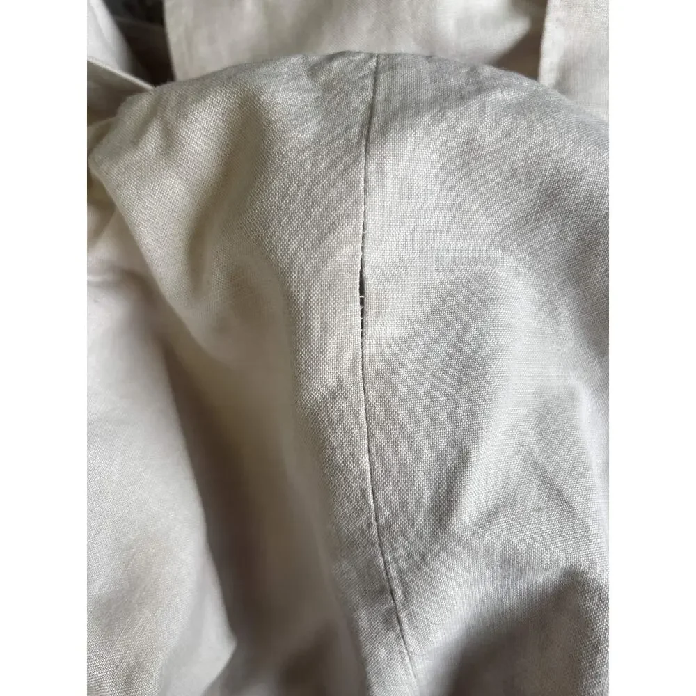 NWT J Crew Ludlow Slim-Fit Unstructured Suit Jacket Irish Cotton-Linen Blend 38R